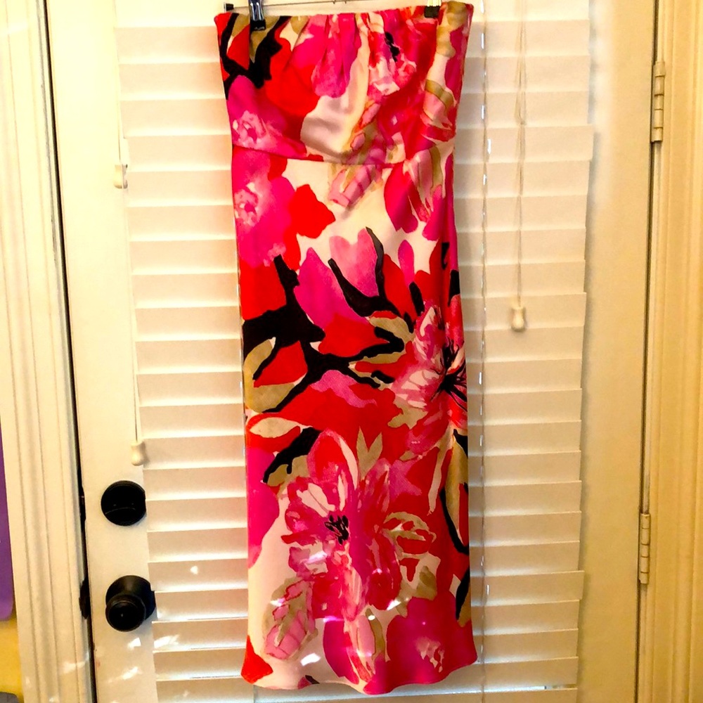 Banana Republic strapless dress. Size 0
